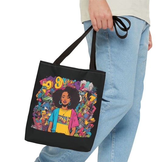 Retro Vibes Tote Bag (Small)