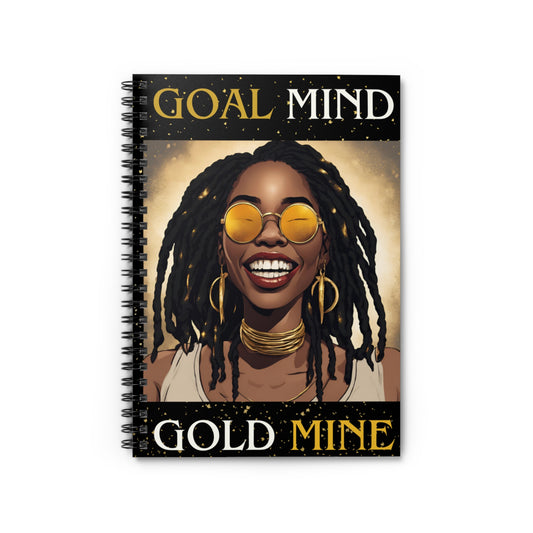 Goal Mind-Gold Mine Notebook