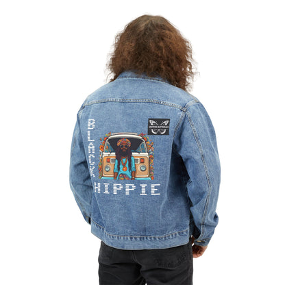 Black Hippie Denim Jacket - Soulful Road