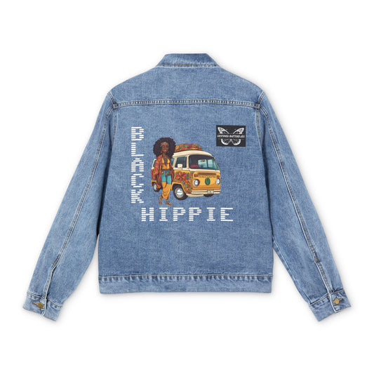 Black Hippie Denim Jacket – Ride The Vibe
