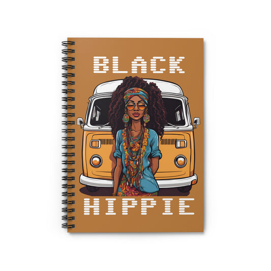 Black Hippie Notebook - Free Spirit