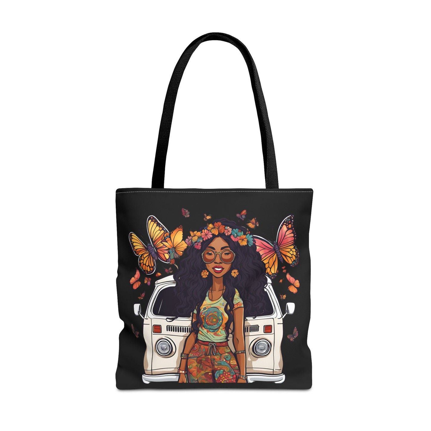 Wings of Wonder – Boho Butterfly Tote (Large)