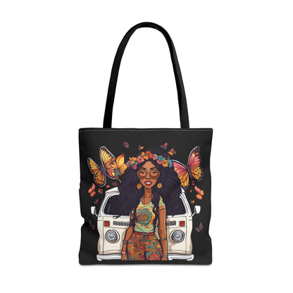 Wings of Wonder – Boho Butterfly Tote (Large)