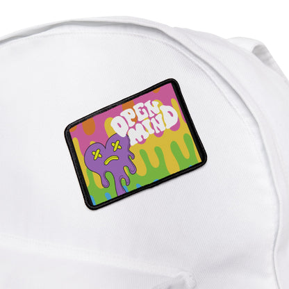 Open Mind Melting Heart Iron-On Patch