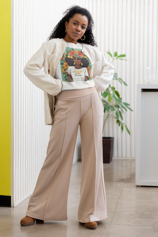 Healed Girl Summer Floral Tee